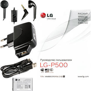 Фото товара LG P500 Optimus One (shining white)