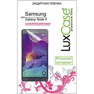 Защитная пленка LuxCase для Samsung Galaxy Note 4 (глянцевая)