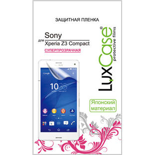 Защитная пленка LuxCase для Sony Xperia Z3 Compact (глянцевая)