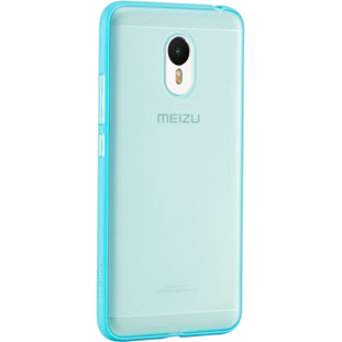 Фото товара Meizu Charm Colorful силиконовый для M3 Note (голубой)
