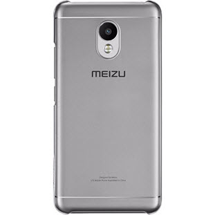 Чехол Meizu Ultra-thin накладка-пластик для M3s mini (прозрачный серый)