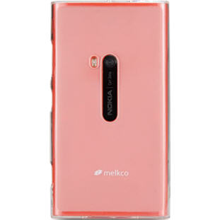 Чехол Melkco Poly Jacket для Nokia Lumia 920 (прозрачный / белый матовый)