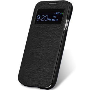 Фото товара Melkco Premium кожаный книжка для Samsung Galaxy S4 (черный)