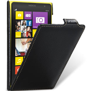 Чехол Melkco Premium кожаный флип для Nokia Lumia 1020 (черный)
