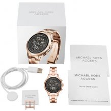 Фото товара Michael Kors Access Runway (steel, MKT5046, rose gold)