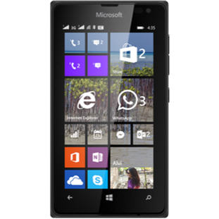 Мобильный телефон Microsoft Lumia 435 Dual Sim (black)