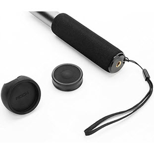 Фото товара Rock Smart Selfie Shutter & Stick II c Bluetooth-кнопкой (15-60см, серый)