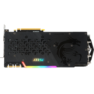 Фото товара MSI GeForce GTX 1080 Ti 1569Mhz PCI-E 3.0 11264Mb 11124Mhz 352 bit DVI 2xHDMI HDCP Gaming X Trio