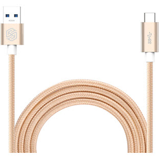 Data-кабель Nillkin Elite Cable USB 3.0 Type-C (1м, 3А, золотой)