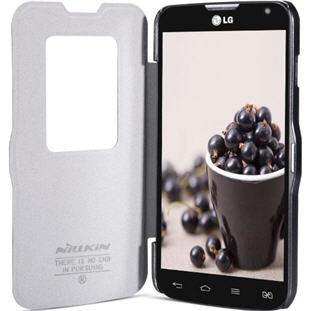 Фото товара Nillkin Fresh Leather книжка с окошком для LG L90 (черный)