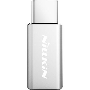 Переходник Nillkin microUSB - USB Type-C (серебристый)