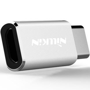 Фото товара Nillkin microUSB - USB Type-C (серебристый)