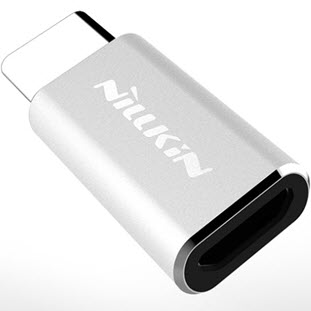 Фото товара Nillkin microUSB - USB Type-C (серебристый)