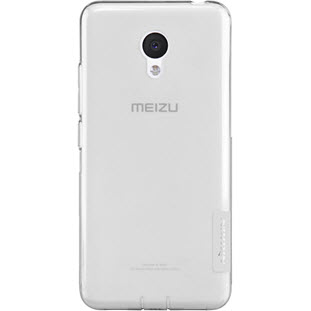 Фото товара Nillkin Nature TPU накладка-силикон для Meizu M3 (прозрачный серый)