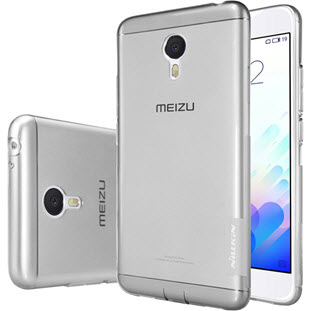 Фото товара Nillkin Nature TPU накладка-силикон для Meizu M3 Note (прозрачный серый)