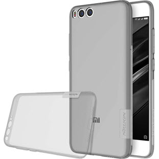 Фото товара Nillkin Nature TPU накладка-силикон для Xiaomi Mi6 (прозрачный серый)