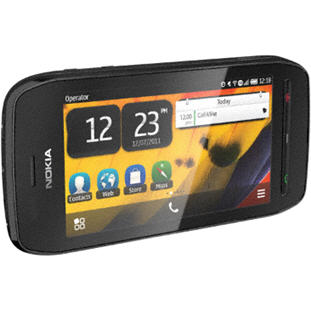 Фото товара Nokia 603 (black black)