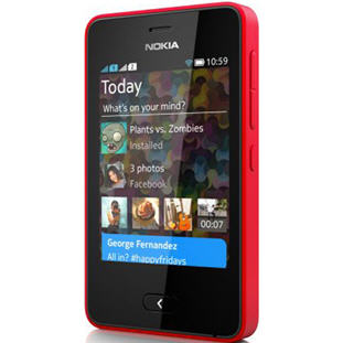 Фото товара Nokia 501 Asha Dual Sim (red) / Нокия 501 Аша Две Сим-карты (красный)