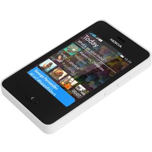 Фото товара Nokia 501 Asha Dual Sim (white) / Нокия 501 Аша Две Сим-карты (белый)