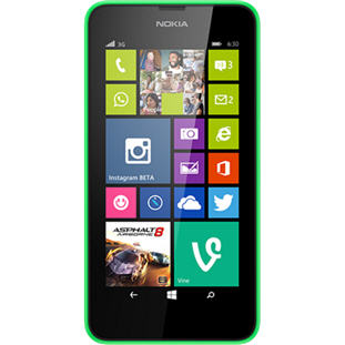 Мобильный телефон Nokia Lumia 630 Dual Sim (green) / Нокия Лумия 630 Две Сим-карты (зеленый)