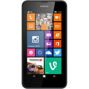 Мобильный телефон Nokia Lumia 635 (LTE, black)
