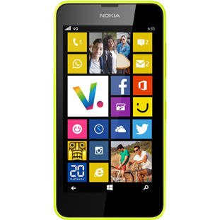 Мобильный телефон Nokia Lumia 635 (LTE, yellow)