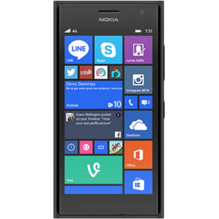 Мобильный телефон Nokia Lumia 735 (LTE, grey)