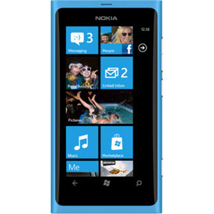 Мобильный телефон Nokia 800 Lumia (matt cyan)