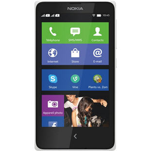 Мобильный телефон Nokia X Dual Sim (white) / Нокиа Икс Две Сим-карты (белый)
