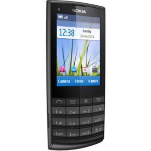 Мобильный телефон Nokia X3-02.5 Touch and Type (dark metal)