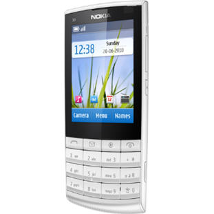 Фото товара Nokia X3-02.5 Touch and Type (white silver)