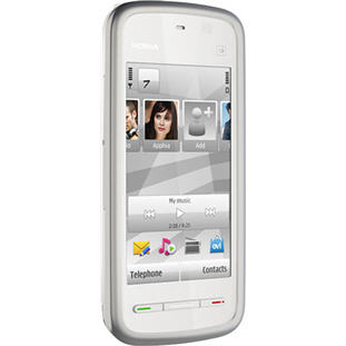 Мобильный телефон Nokia 5228 (white / silver)