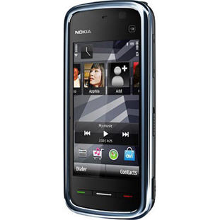 Фото товара Nokia 5230 Navi (black chrome)