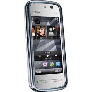 Фото товара Nokia 5230 Navi (white chrome)