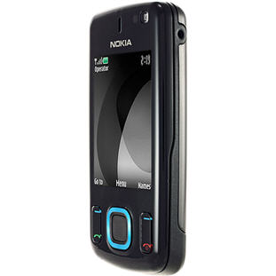 Мобильный телефон Nokia 6600 slide (black blue)