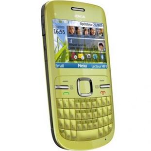 Мобильный телефон Nokia C3 (lime green)