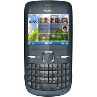 Мобильный телефон Nokia C3 (slate grey)