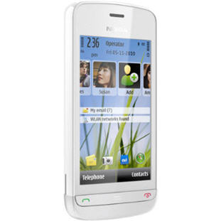 Фото товара Nokia C5-03 (white aluminium grey)