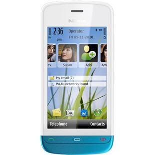 Мобильный телефон Nokia C5-03 (white petrol blue)