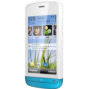 Фото товара Nokia C5-03 (white petrol blue)