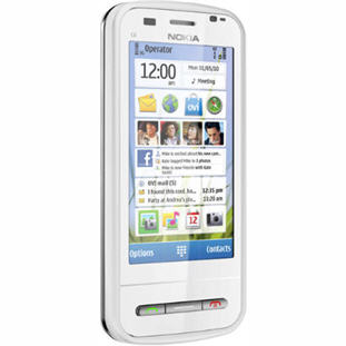 Мобильный телефон Nokia C6 (white)