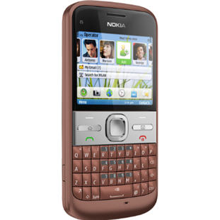 Мобильный телефон Nokia E5 (copper brown)