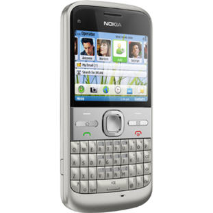 Мобильный телефон Nokia E5 (silver grey)