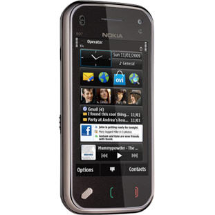 Мобильный телефон Nokia N97 mini Navi (cherry black)