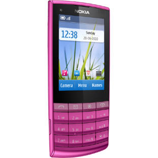 Мобильный телефон Nokia X3-02 Touch and Type (pink)