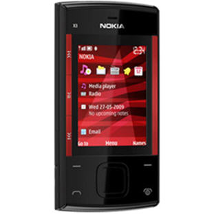 Фото товара Nokia X3 (black red)