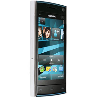 Мобильный телефон Nokia X6 32Gb (white blue)