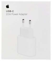 Фото товара Apple USB C мощностью 20 Вт (MHJE3ZM/A, белый)