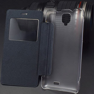 Фото товара Oukitel книжка с окошком для K4000 Pro (черный)