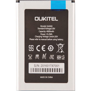 Аккумулятор Oukitel для K4000 (4000 мАч)